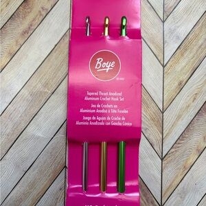 Boye Aluminum Crochet Hook Set